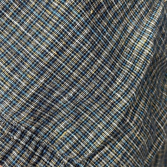 Patagonia Back Step Short Sleeve Button Front Shirt Blue Gray Plaid Checked Sz S - Picture 13 of 13